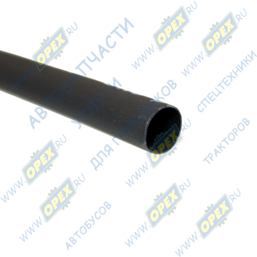 905427 Трубка термоусадочная 5х1000мм; 5,0 мм/2,5 мм длина 1м черная Nord Yada